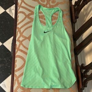 Nike Women's Green Tank Top size small